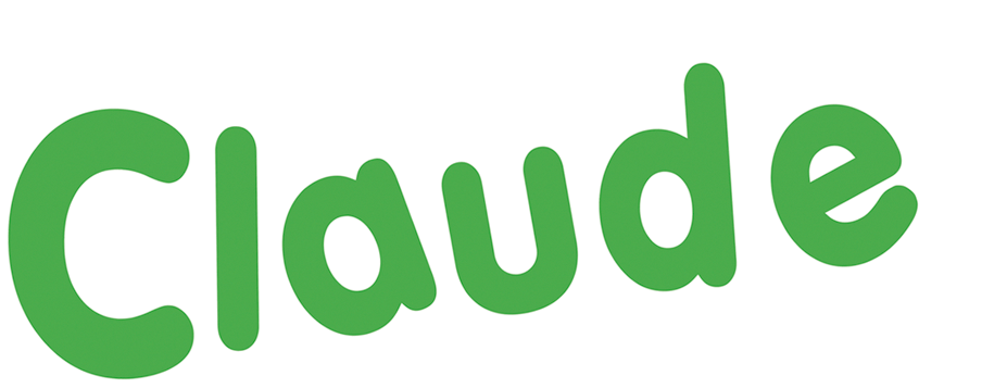 Fun with claude logo